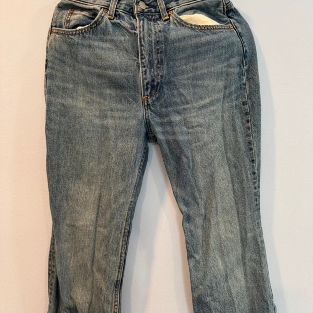 Aritzia Light Blue Boyfriend Jeans